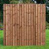 Premium Feather Edge Fence Panel Fully Framed