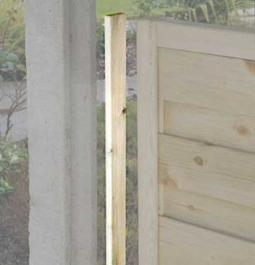 PACK of 12 Prikka Brick Strip Fence Intruder 500mm x 100mm Terracotta Strip 