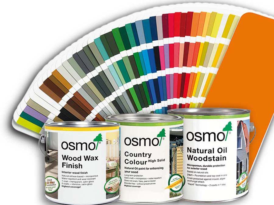 Trust the specialist: Osmo wood coating systems