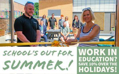 Education workers save 10% this summer holiday!