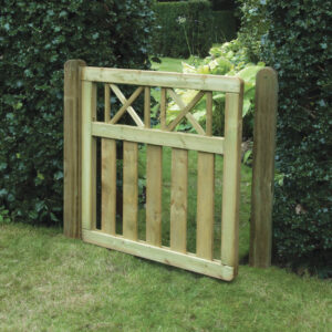 Elite Cross Top Garden Gate