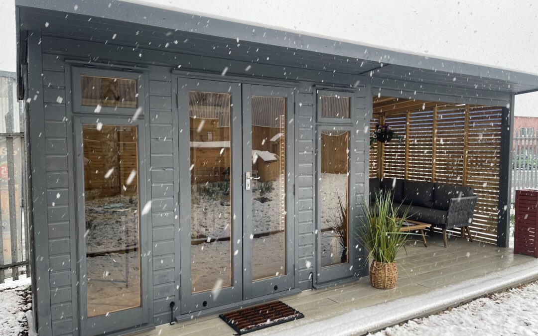 Garden Sheds in Winter: Base, Treatment & Planning Rules