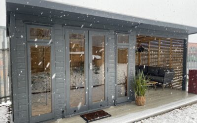 Garden Sheds in Winter: Base, Treatment & Planning Rules